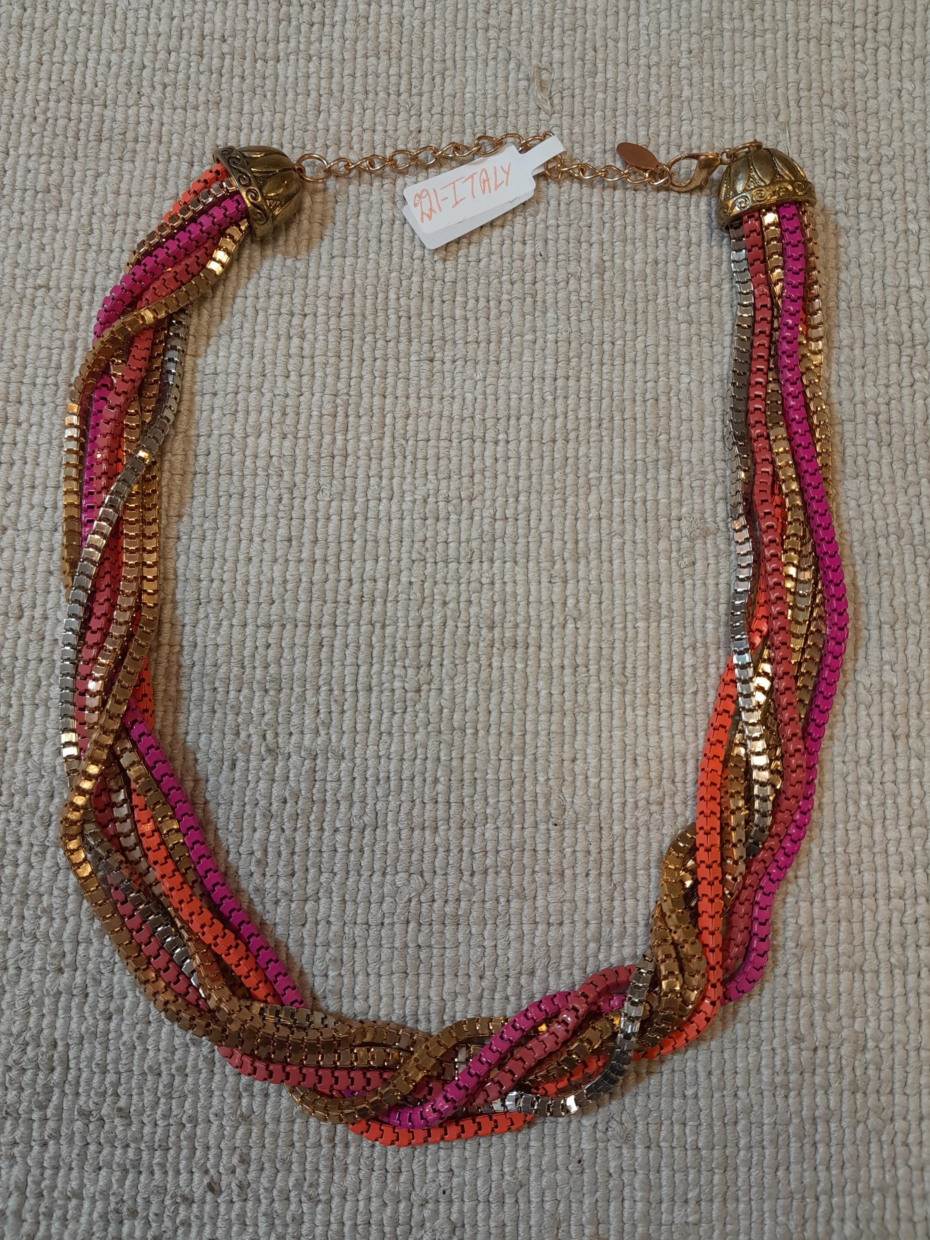 Handmade Italian Necklace #221 ABC Jewelries